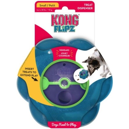 KONG Flipz Treat Dispensing Dog Toy Small - 1 count