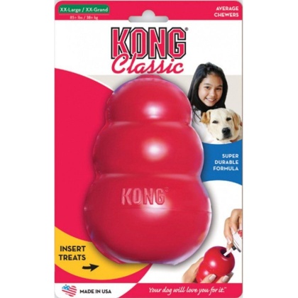 Kong Classic Dog Toy - Red - XX-Large - Dogs over 85 lbs (6