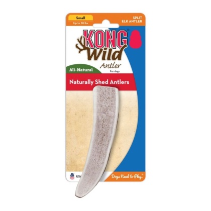 Kong Wild Split Elk Antler Dog Chew - Small (Dogs up to 30 lbs)