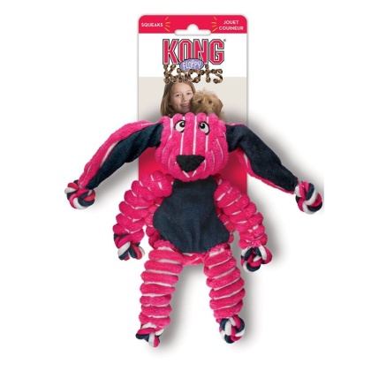 KONG Floppy Knots Bunny Dog Toy - S/M 1 count