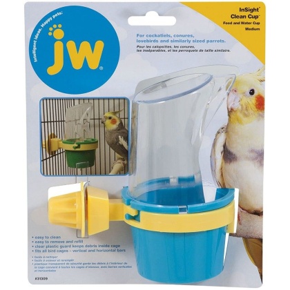 JW Insight Clean Cup Feed & Water Cup - Medium (3