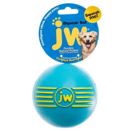 JW Pet iSqueak Ball - Rubber Dog Toy - Large - 4