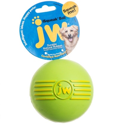 JW Pet iSqueak Ball - Rubber Dog Toy - Medium - 3\