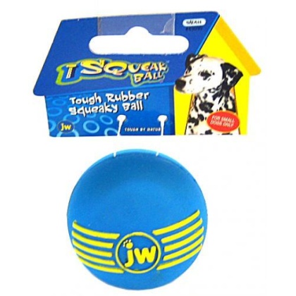 JW Pet iSqueak Ball - Rubber Dog Toy - Small - 2