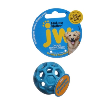 JW Pet Hol-ee Roller Rubber Dog Toy - Assorted - Mini (2