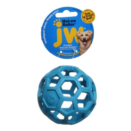 JW Pet Hol-ee Roller Rubber Dog Toy - Assorted - Small (3.5\