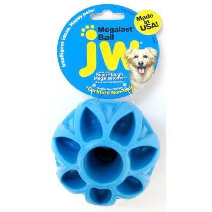 JW Pet Megalast Rubber Dog Toy - Ball - Large - 4\