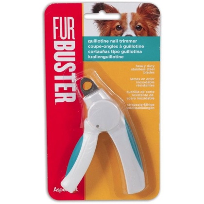 JW Pet Furbuster Guillotine Nail Trimmer for Dogs - 1 count