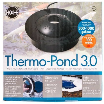 K&H Pet Products Floating Pond De-Icer - 100 Watts
