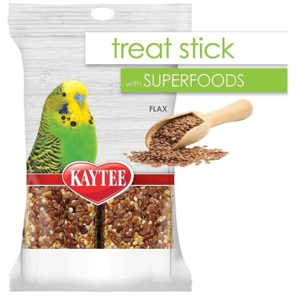 Kaytee Superfoods Avian Treat Stick - Flax - 5.5 oz