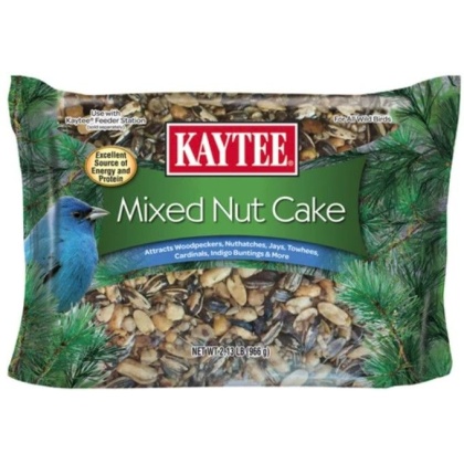 Kaytee Wild Bird Energy Cake With Mixed Nuts  - 2.13 lbs