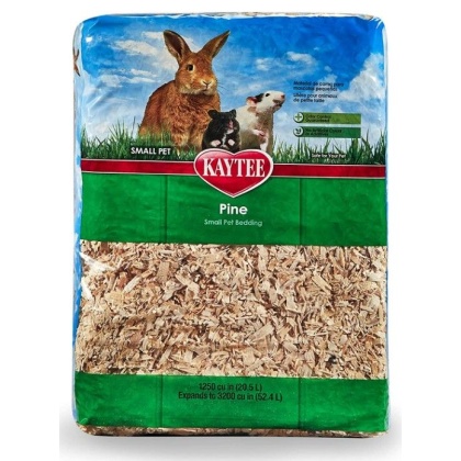 Kaytee Pine Small Pet Bedding - 1 Bag - (1,250 Cu. In. Expands to 3,200 Cu. In.)