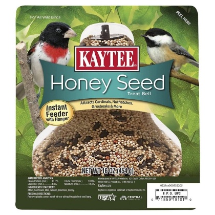 Kaytee Honey Seed Treat Bell - 1 lb