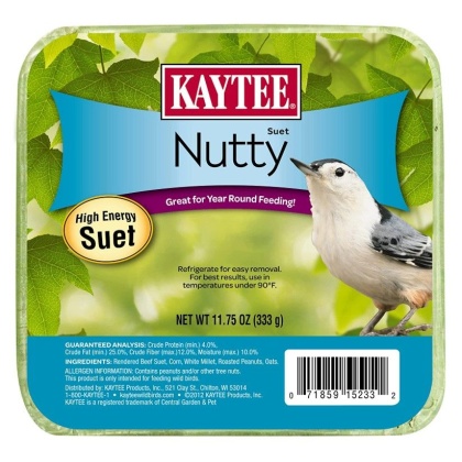 Kaytee Nutty Suet - 11.75 oz