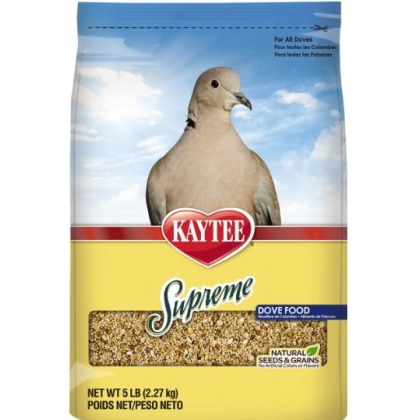 Kaytee Supreme Fortified Daily Diet Dove Food - 5 lbs