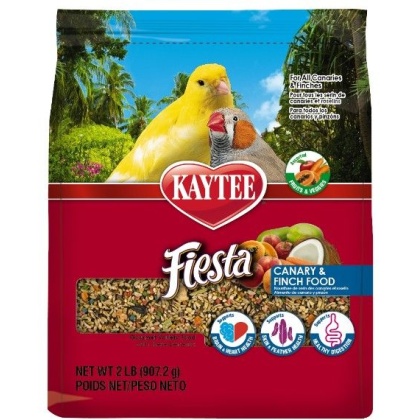 Kaytee Fiesta Canary & Finch Food - 2 lbs