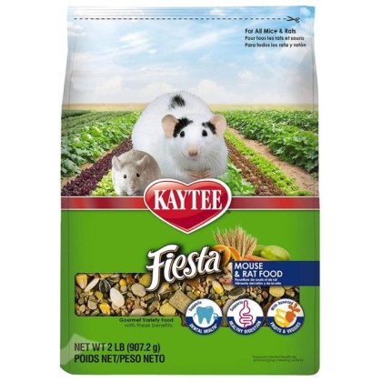 Kaytee Fiesta Mouse & Rat Food - 2 lbs