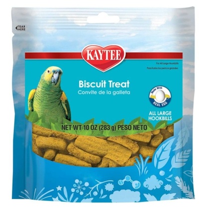 Kaytee Forti-Diet Pro Health Biscuit Treat - Parrot - 10 oz