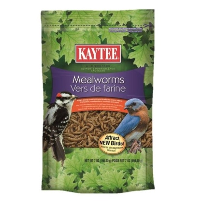 Kaytee Mealworms Bird Food - 7 oz