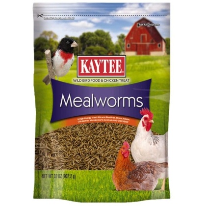 Kaytee Mealworms Bird Food - 32 oz