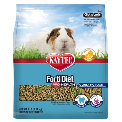 Kaytee Forti-Diet Pro Health Guinea Pig Food - 5 lbs