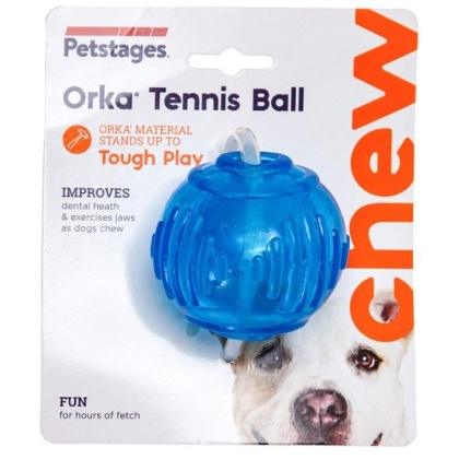 Petstages Orka Tennis Ball Chew Toy for Dogs - 1 count