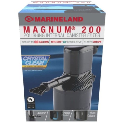 Marineland Magnum Internal Polishing Filter - 200 GPH