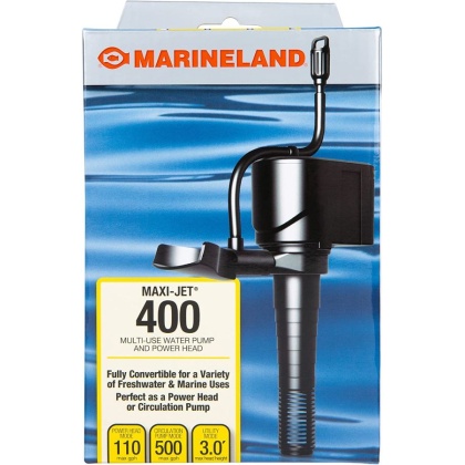 Marineland Maxi Jet Pro Water Pump & Powerhead - 400 Series - 3' Max Head (110/500 GPH)