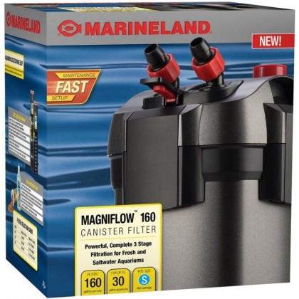 Marineland Magniflow Canister Filter - Magniflow 160 Canister Filter (160 GPH - 30 Gallons)