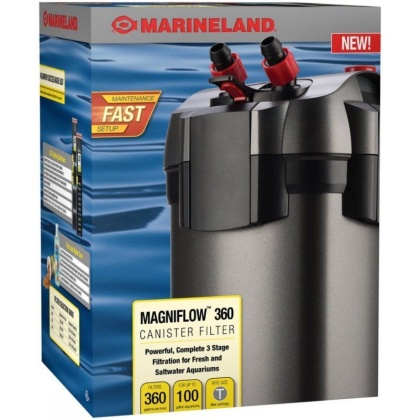 Marineland Magniflow Canister Filter - Magniflow 360 Canister Filter (360 GPH - 100 Gallons)