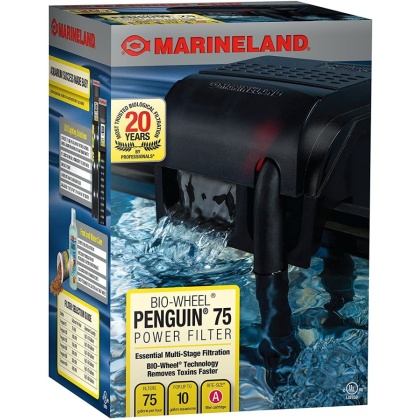 Marineland Penguin Bio Wheel Power Filter - Penguin 75B - 75GPH (10 Gallon Tank)