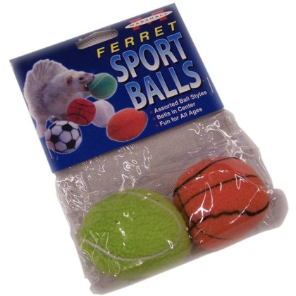 Marshall Ferret Sport Balls Assorted Styles - 2 count