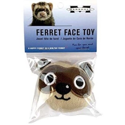 Marshall Ferret Face Plush Toy - 1 count