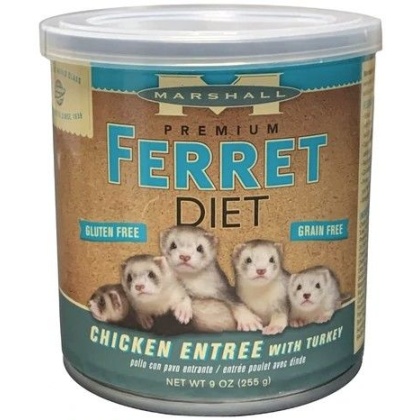 Marshall Premium Ferret Diet Chicken Entr