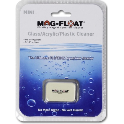 Mag Float Floating Magnetic Aquarium Cleaner - Acrylic - Mini (10 Gallon Aquariums)