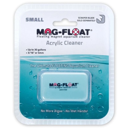 Mag Float Floating Magnetic Aquarium Cleaner - Acrylic - Small (30 Gallons)