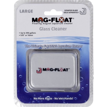 Mag Float Floating Magnetic Aquarium Cleaner - Glass - Large (350 Gallons)