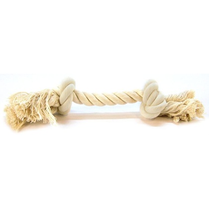 Flossy Chews Rope Bone - White - Medium (12