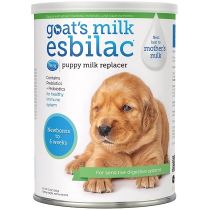 PetAg Goats Milk Esbilac Puppy Milk Replacer for Puppies with Sensitive Digestive Systems - 12 oz