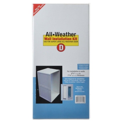 Perfect Pet All Weather Wall Installation Kit - Super Large (15