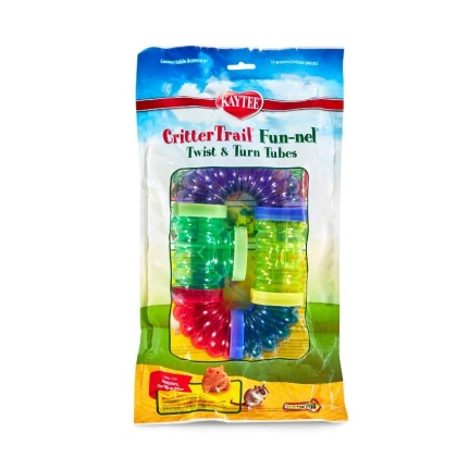 Kaytee Critter Trail Fun-nels Value Pack - 5 Pack - (Assorted Tubes)