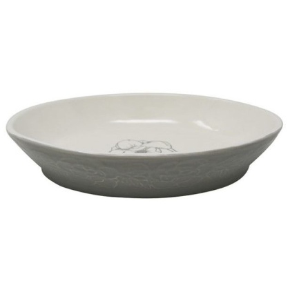 Pioneer Pet Ceramic Bowl Magnolia Oval 8.2