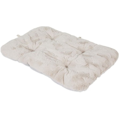 Precision Pet SnooZZy Cozy Comforter Kennel Mat - Natural - Small (24\