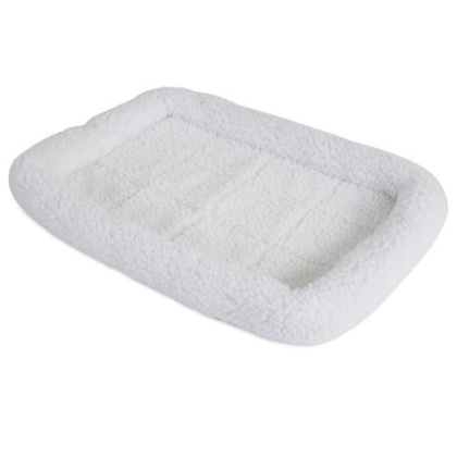 Precision Pet SnooZZy Pet Bed Original Bumper Bed - White - Large (35\