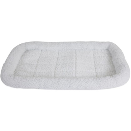 Precision Pet SnooZZy Pet Bed Original Bumper Bed - White - Medium (29\