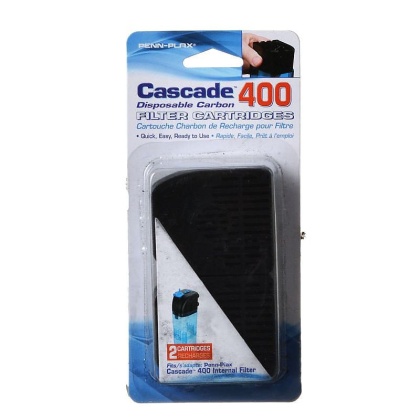 Cascade Internal Filter Disposable Carbon Filter Cartridges - Cascade 400 (2 Pack)