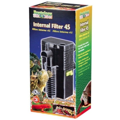 Reptology Internal Filter 45 - 45 gph (up to 10 gallons)
