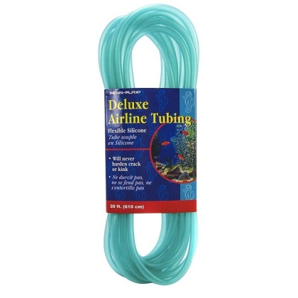 Penn Plax Delux Airline Tubing - Silicone - 20' Long x 3/16
