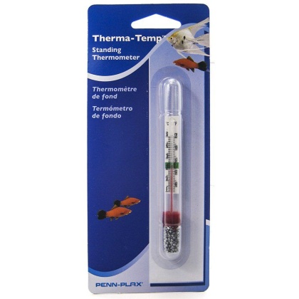 Penn Plax Therma-Temp Standing Thermometer - Standing Thermometer