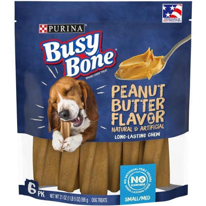 Purina Busy Bone Dog Chew Peanut Butter - 21 oz